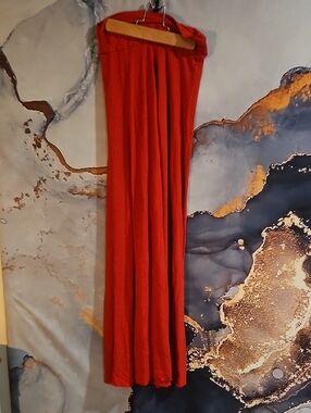 Forever 21 Red MAXI SKIRT